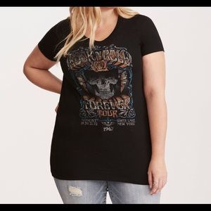 🤘🏻 TORRID ROCK 'N' ROLL FOREVER CREW NECK TEE